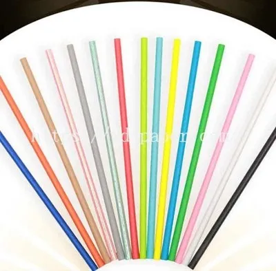 সলিড কালার পেপার স্ট্র